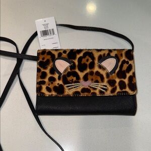 Kate Spade Leopard Print Crossbody Bag